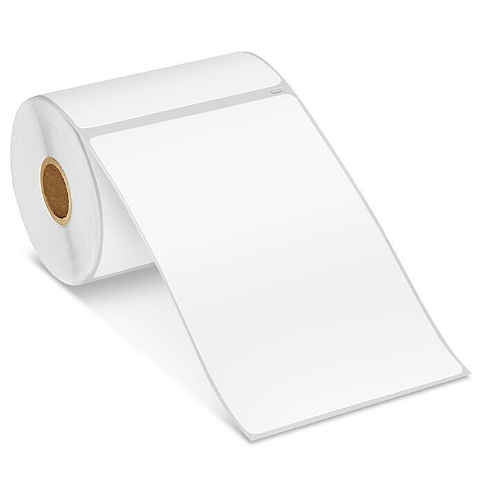 4 Rolls 4x6 Direct Thermal Shipping Labels - 250 per roll - 1000 labels
