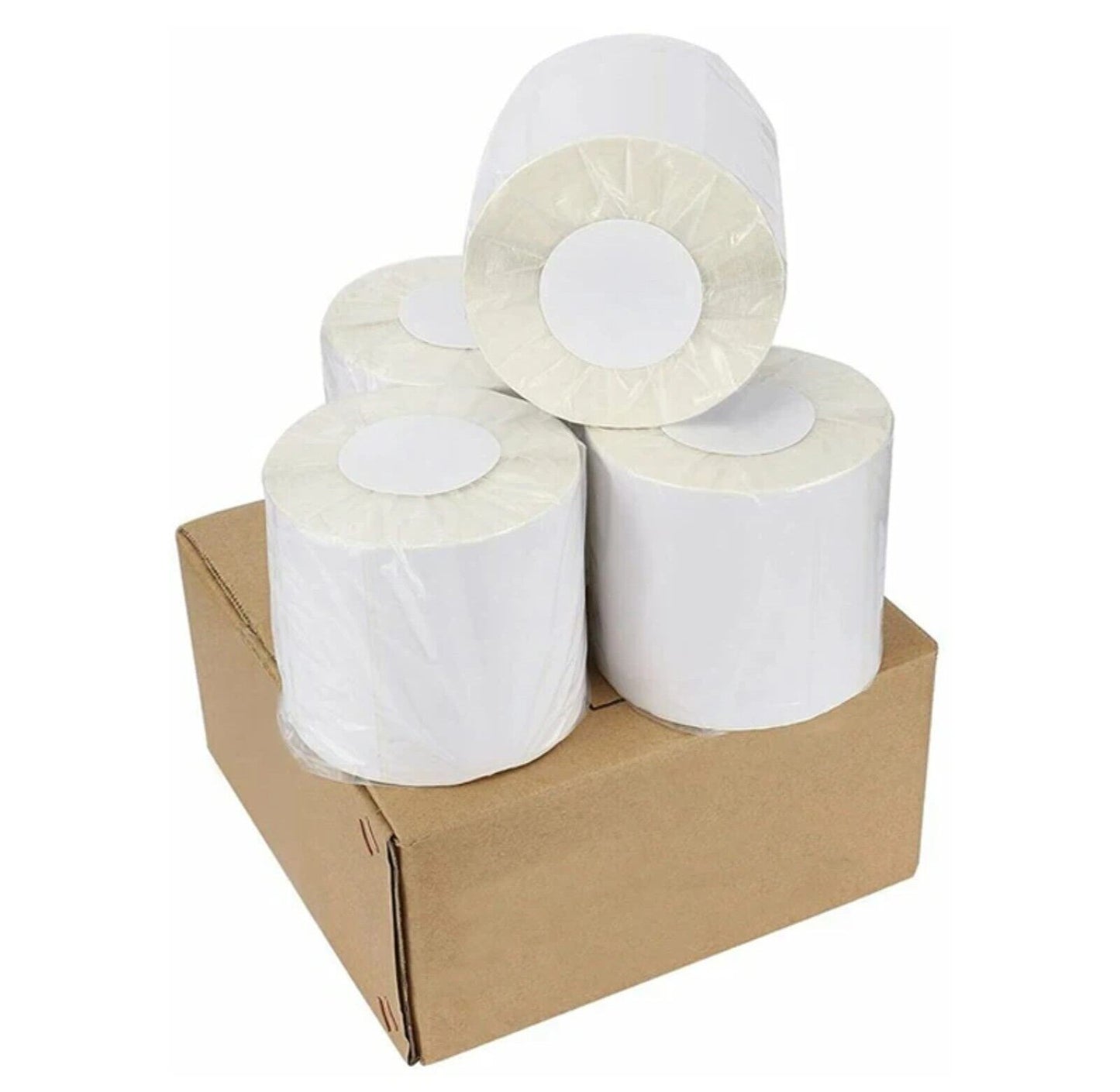 4 Rolls 4x6 Direct Thermal Shipping Labels - 250 per roll - 1000 labels